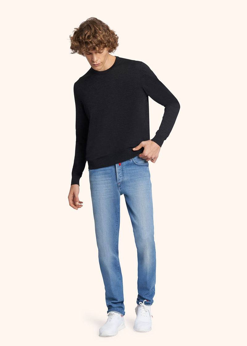 Kiton MAGLIA GIROCOLLO LANA UK8631015 Promozione Limitata