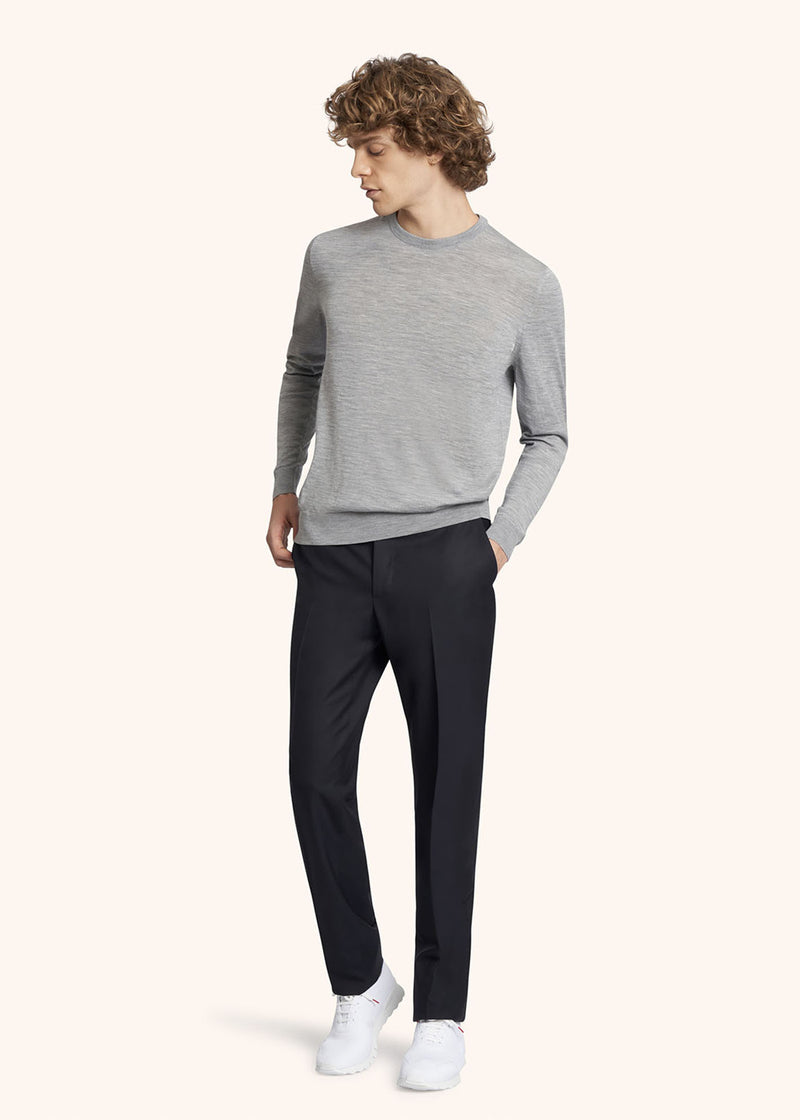 Kiton MAGLIA GIROCOLLO LANA UK8631000 Fino Al -60%