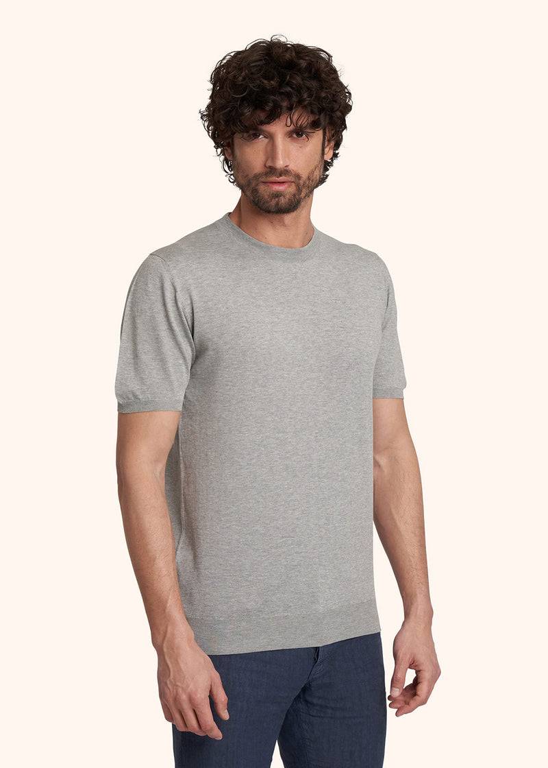 Kiton MAGLIA GIROCOLLO Cotone UK31MUE22K283 Sottocosto