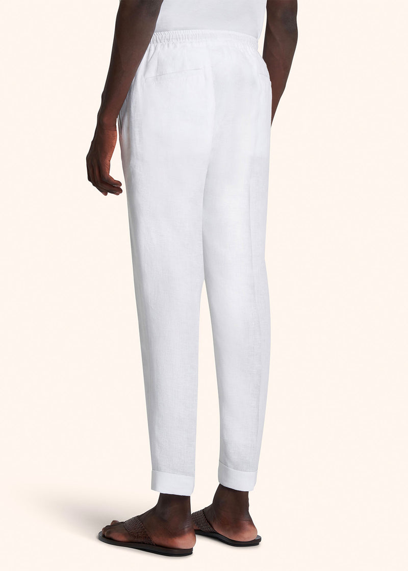 Kiton PANTALONI LINO UPN01H0883801 Offerta