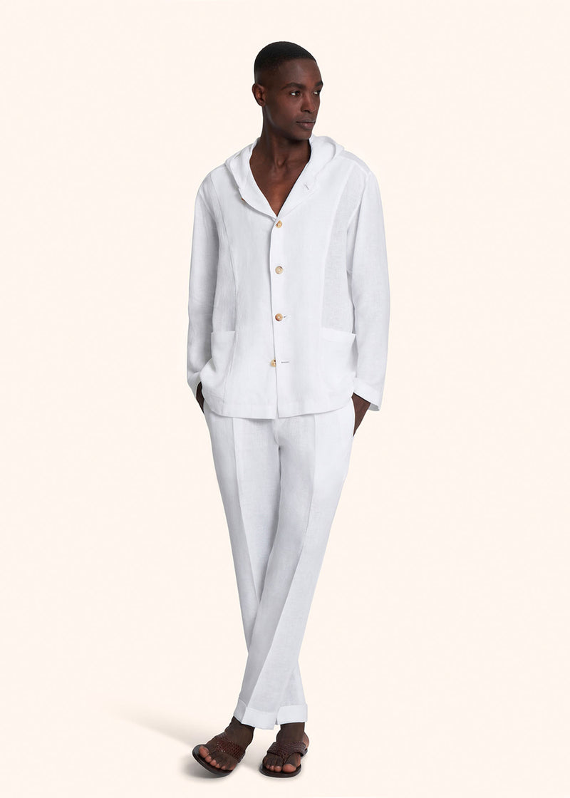 Kiton PANTALONI LINO UPN01H0883801 Offerta