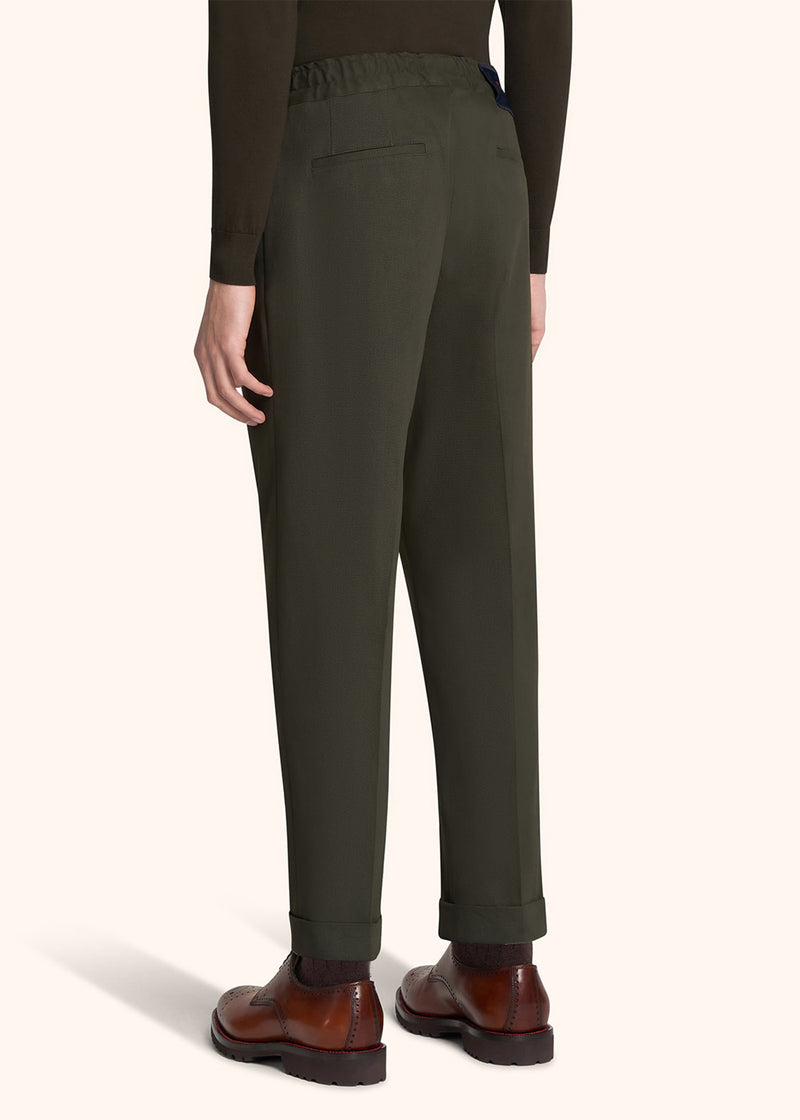 Kiton PANTALONI COTONE UP1LACK0171B03 Economico