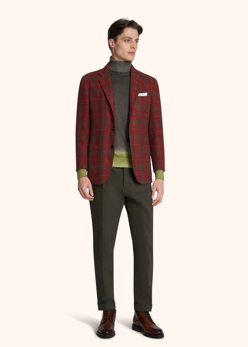 Kiton PANTALONI COTONE UP1LACK0171B03 Economico