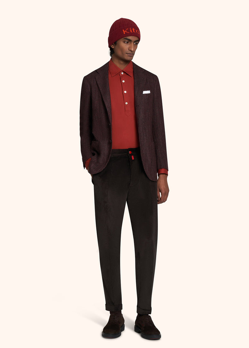 Kiton PANTALONI COTONE UP1LACK0172B06 In Vendita