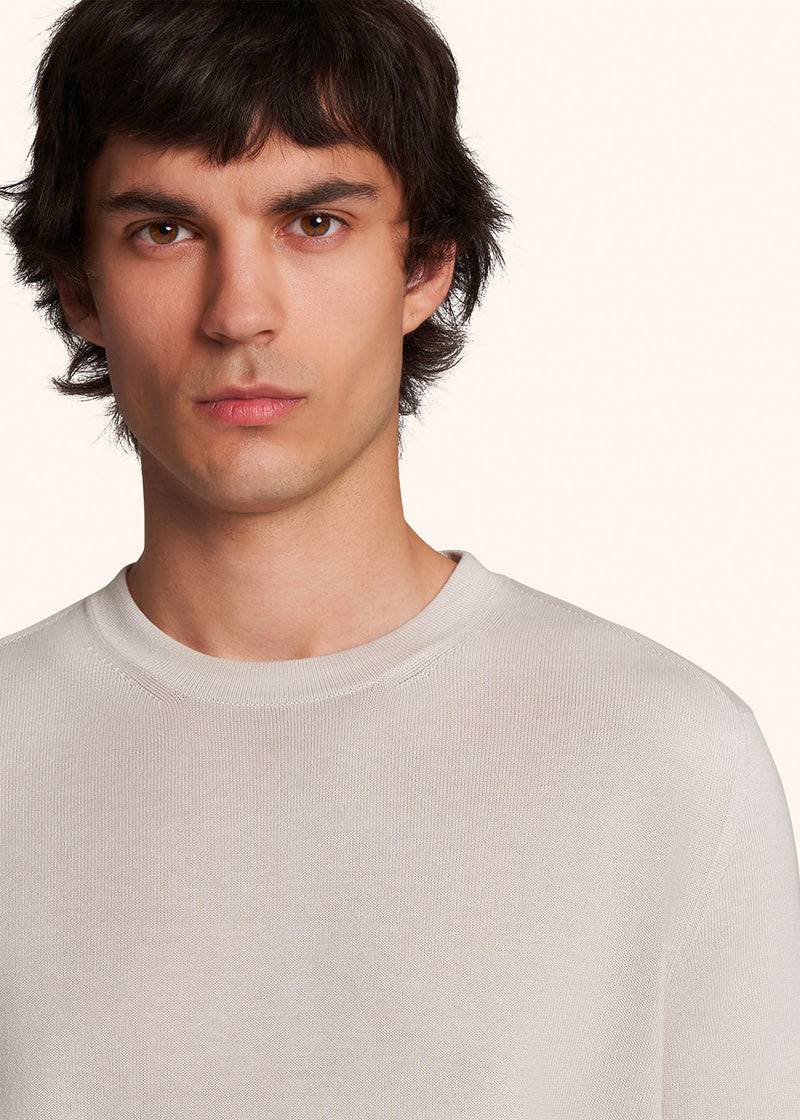 Kiton T-SHIRT COTONE UMK039802 Vendita Calda