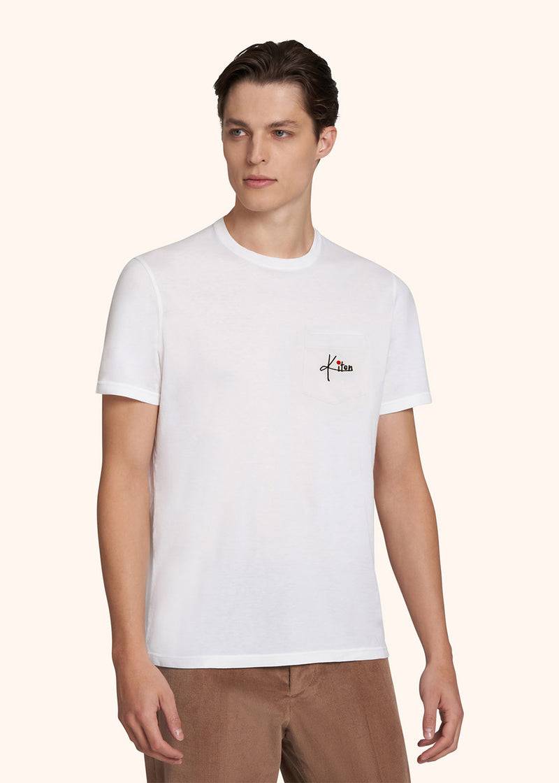 Kiton T-SHIRT MM COTONE UMK030301 Saldi Di Fabbrica