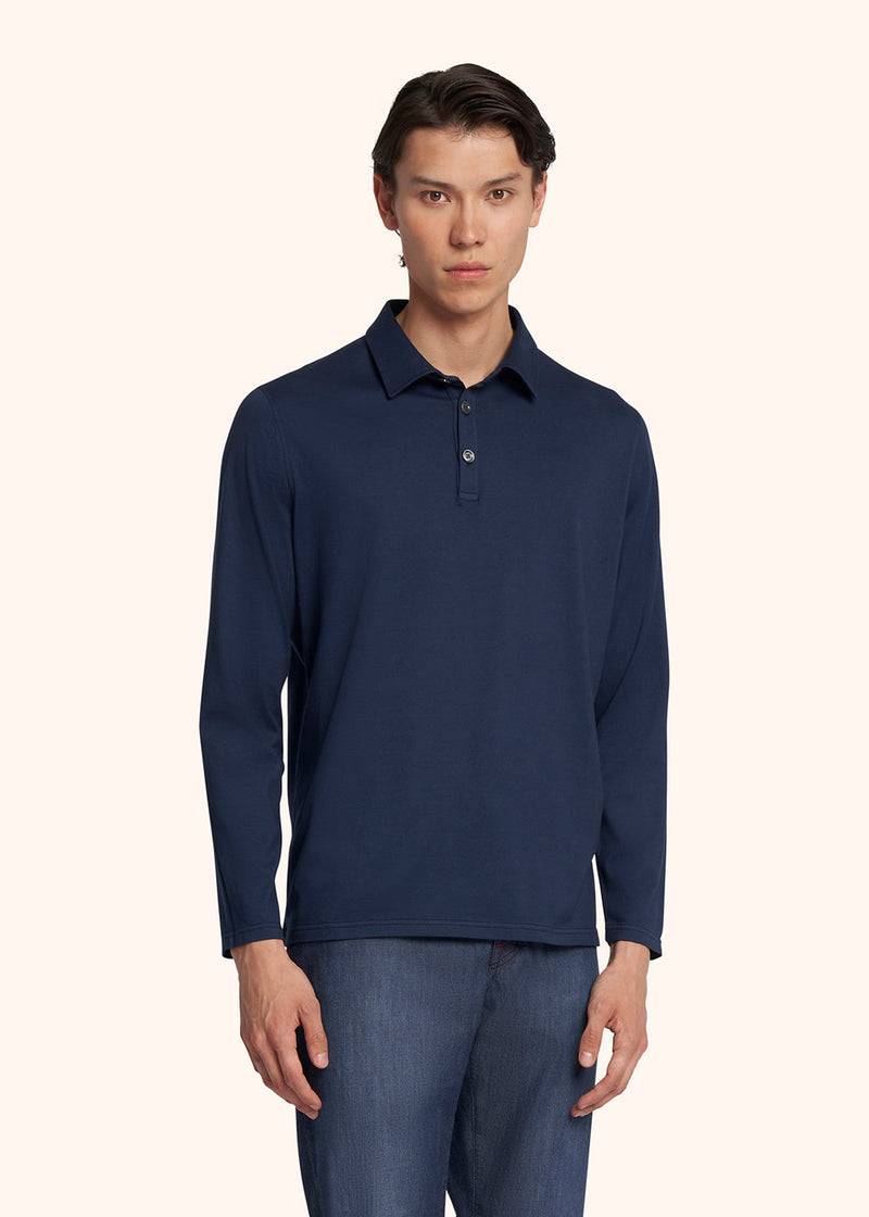 Kiton POLO M/L COTONE UMK022909 Vendite Flash
