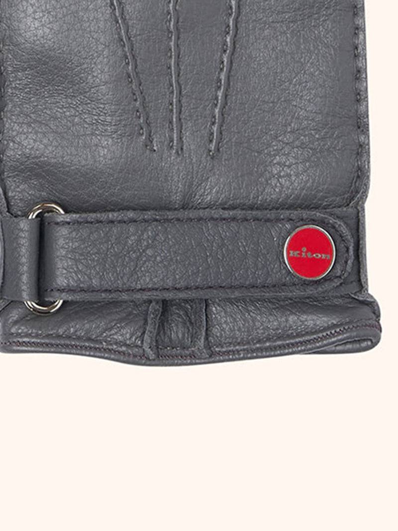 Kiton GUANTI Deerskin UGU023X0295A12 Nuovo