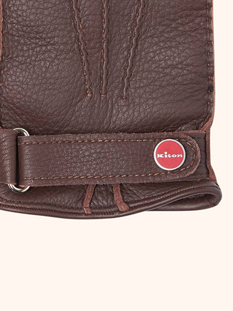 Kiton GUANTI Deerskin UGU023X0295A03 Qualità