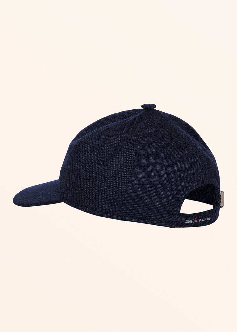 Kiton CAPPELLO BASEBALL LANA VERGINE UCAPP03K01R6411 Qualità Garantita