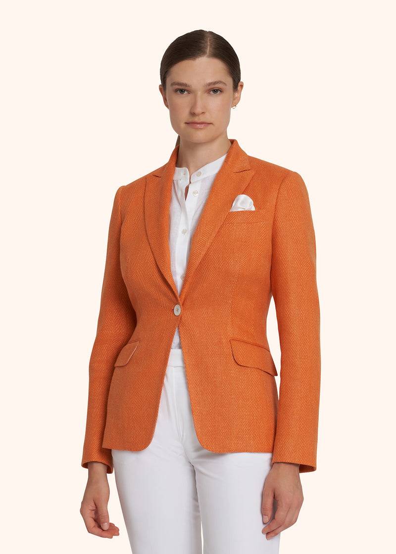 Kiton GIACCA LINO D15510K0946B03 Sconto