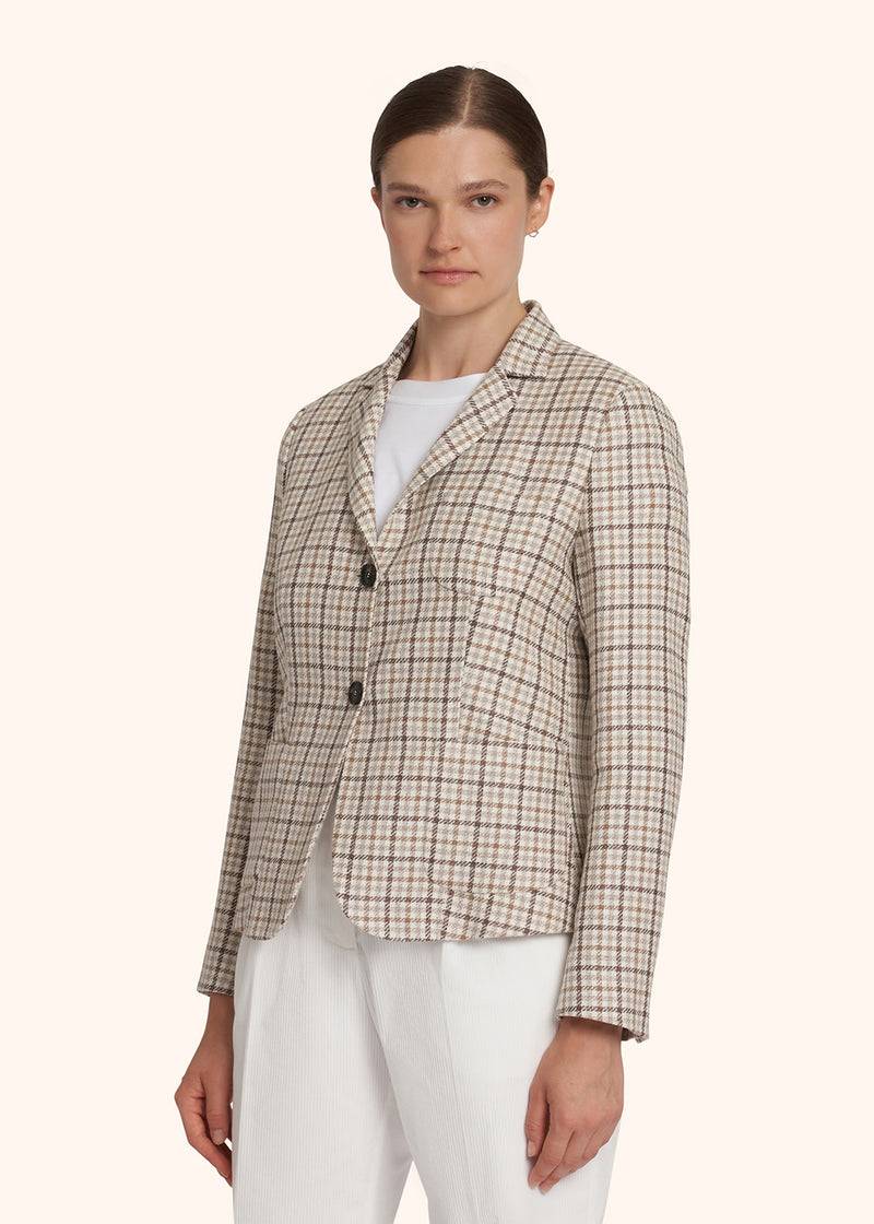 Kiton GIACCA Lino D54510K0921B01 Outlet