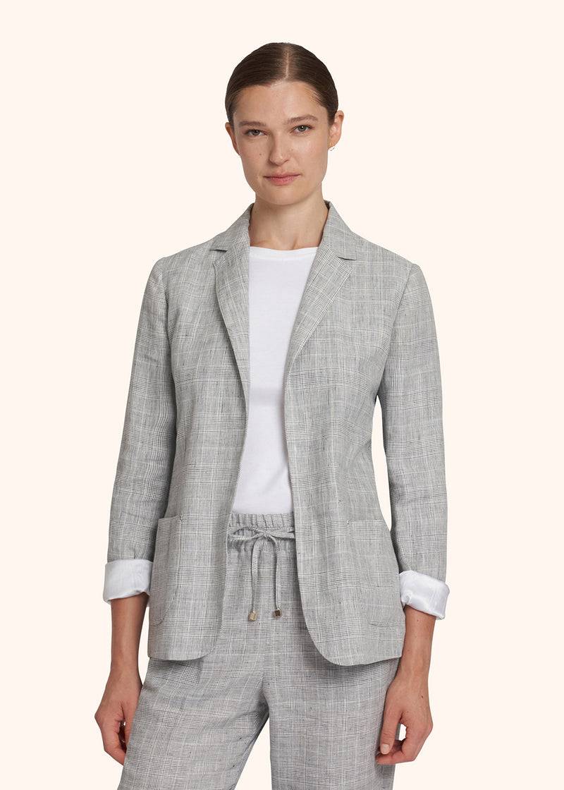 Kiton GIACCA Lino D48539FK0942B02 Saldi