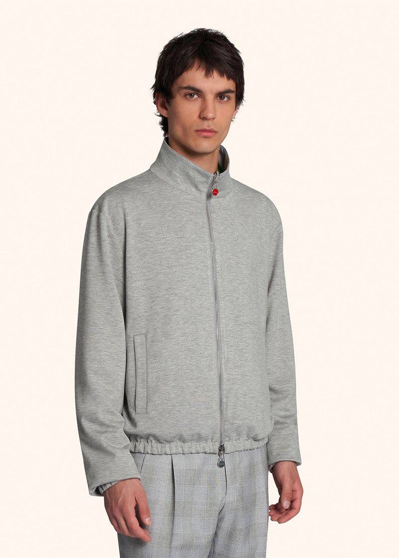 Kiton GIUBBOTTO POLIESTERE UW1731V0834C03 Spedizione Gratuita