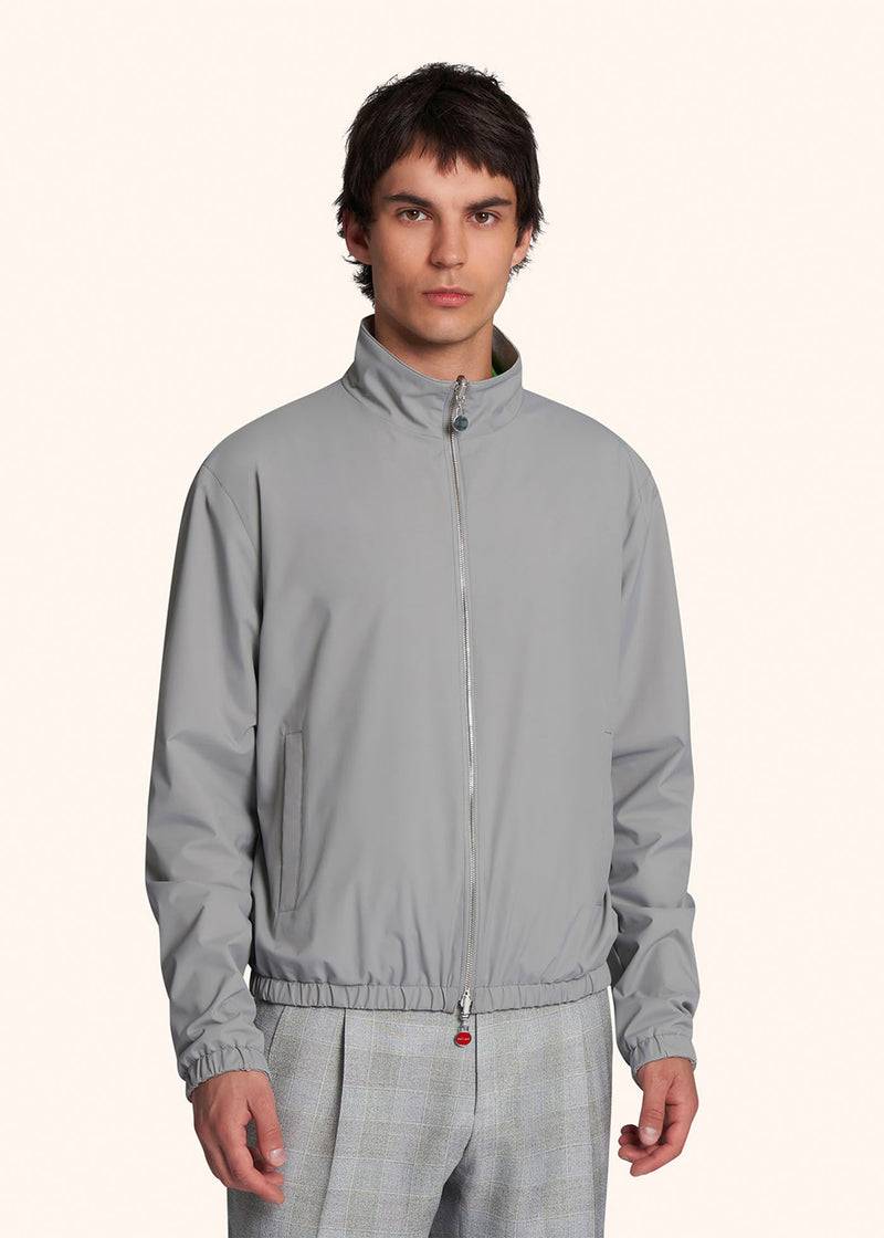 Kiton GIUBBOTTO POLIESTERE UW1731V0834C03 Spedizione Gratuita