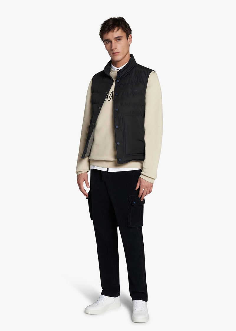 Kiton GIUBBOTTO SMANICATO POLIESTERE UGKN044YC400205 Sconto