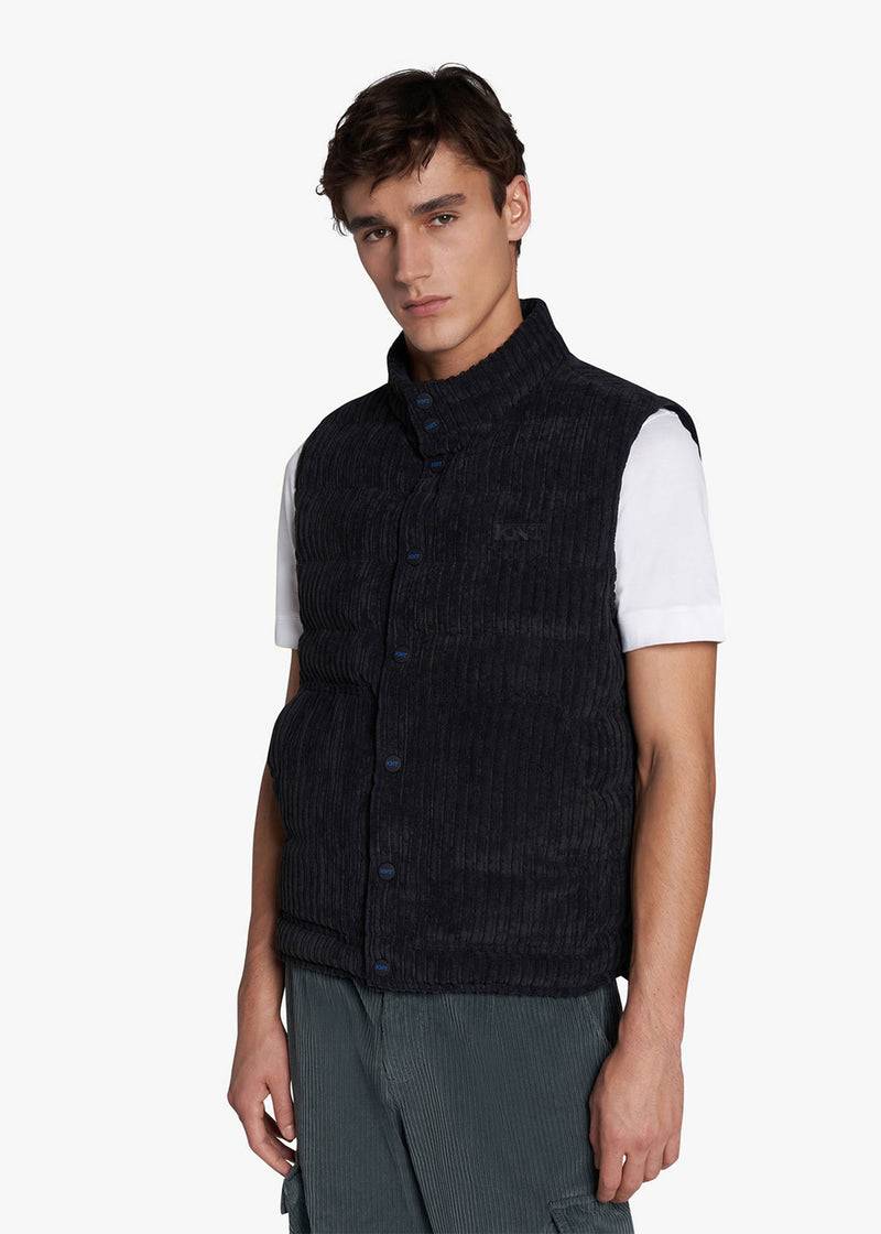 Kiton GIUBBOTTO SMANICATO POLIESTERE UGKN044YC400005 Economico
