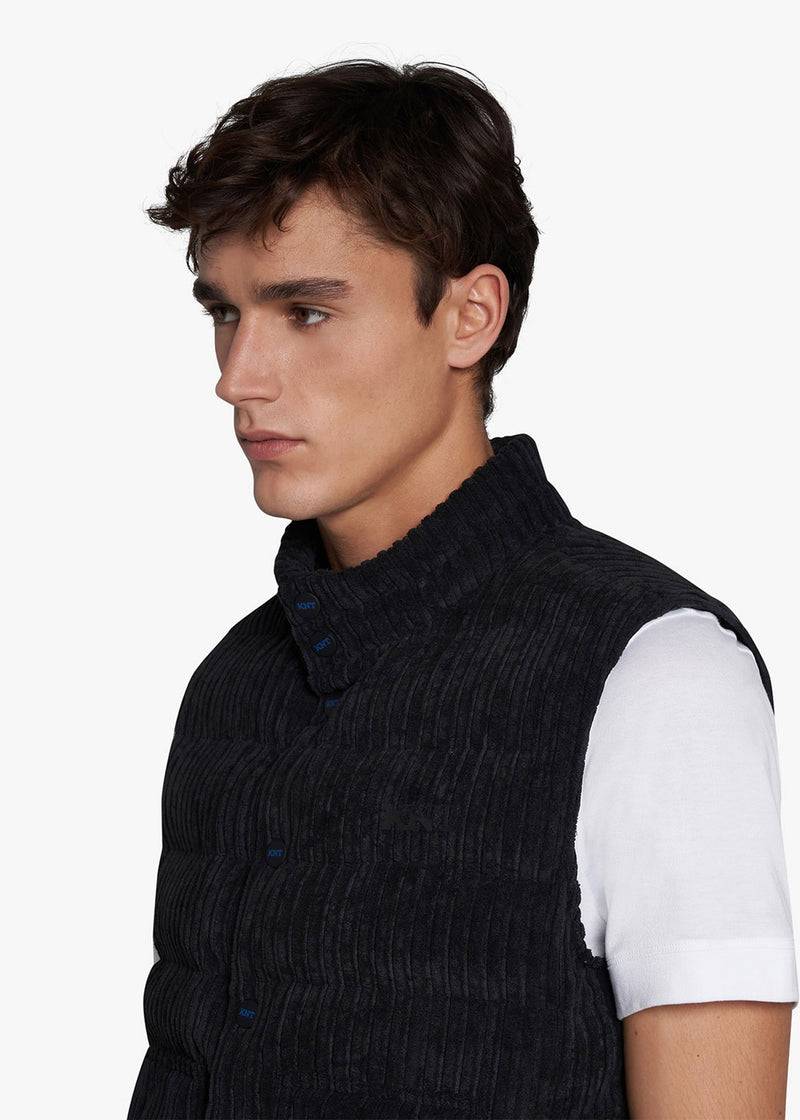Kiton GIUBBOTTO SMANICATO POLIESTERE UGKN044YC400005 Economico