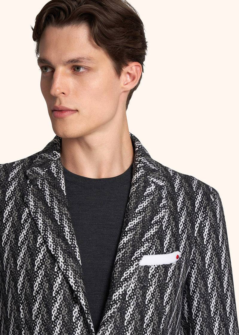 Kiton GIACCA CASHMERE UG89K0107C45 Nuovo