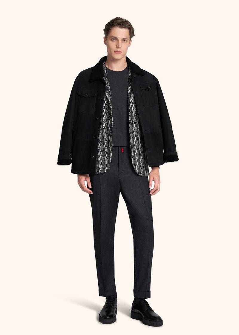 Kiton GIACCA CASHMERE UG89K0107C45 Nuovo