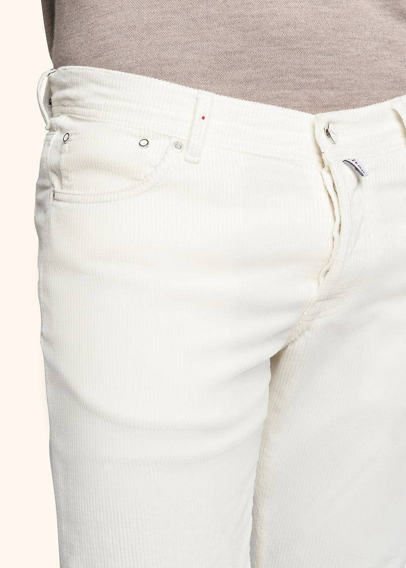 Kiton PANTALONI Cotone UPNJSJ0732B13 Spedizione Gratuita