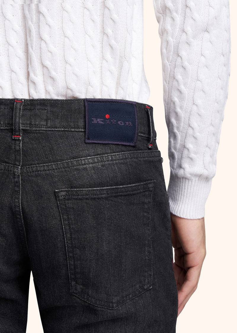 Kiton PANTALONI ULTRA SLIM Cotone UPNJSM2J0292B03 Pezzi Unici