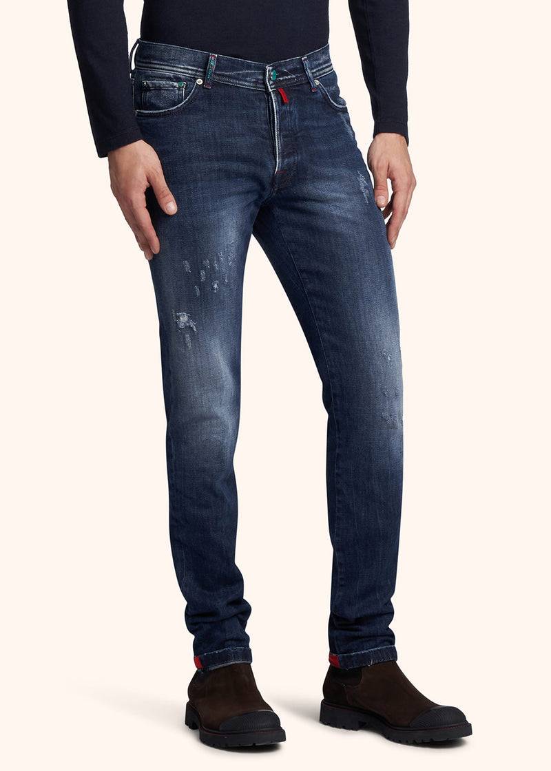 Kiton PANTALONI Cotone UPNJSMJ0325B02 Soddisfazione Garantita