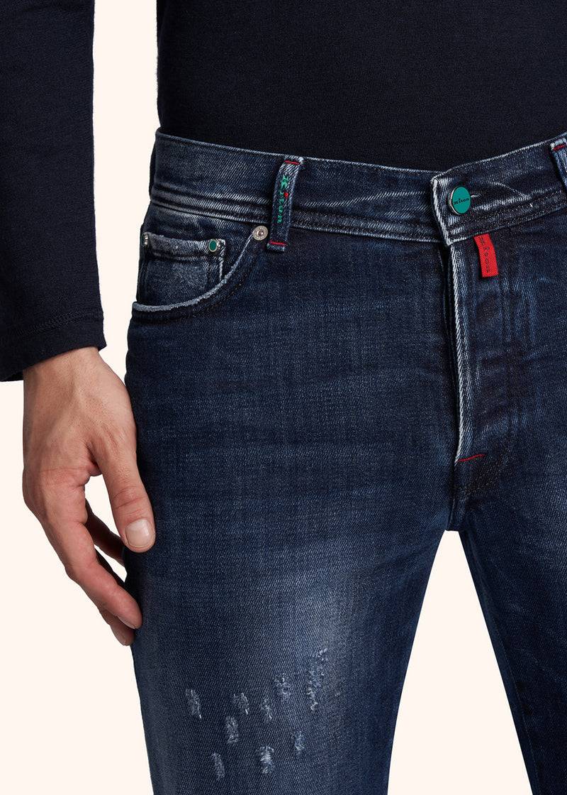 Kiton PANTALONI Cotone UPNJSMJ0325B02 Soddisfazione Garantita