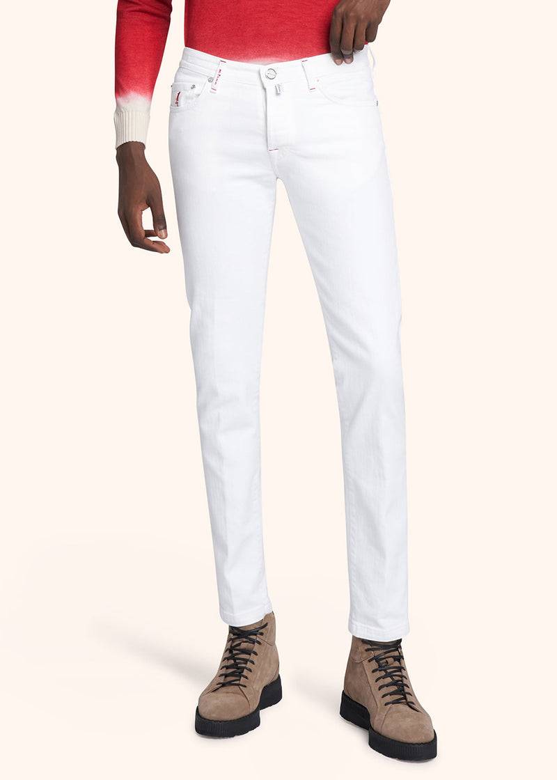 Kiton PANTALONI Cotone UPNJSMJ0317B01 Qualità Garantita