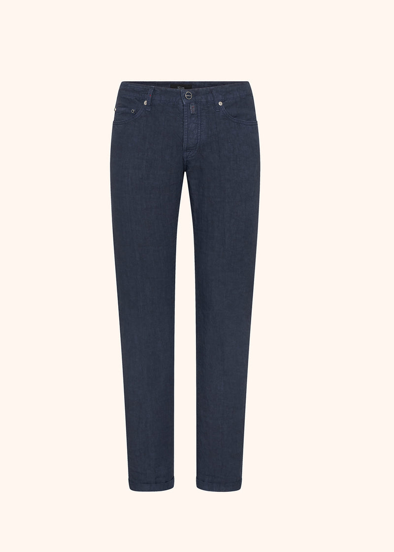 Kiton PANTALONI ULTRA SLIM Lino UPNJSM2J0760A07
