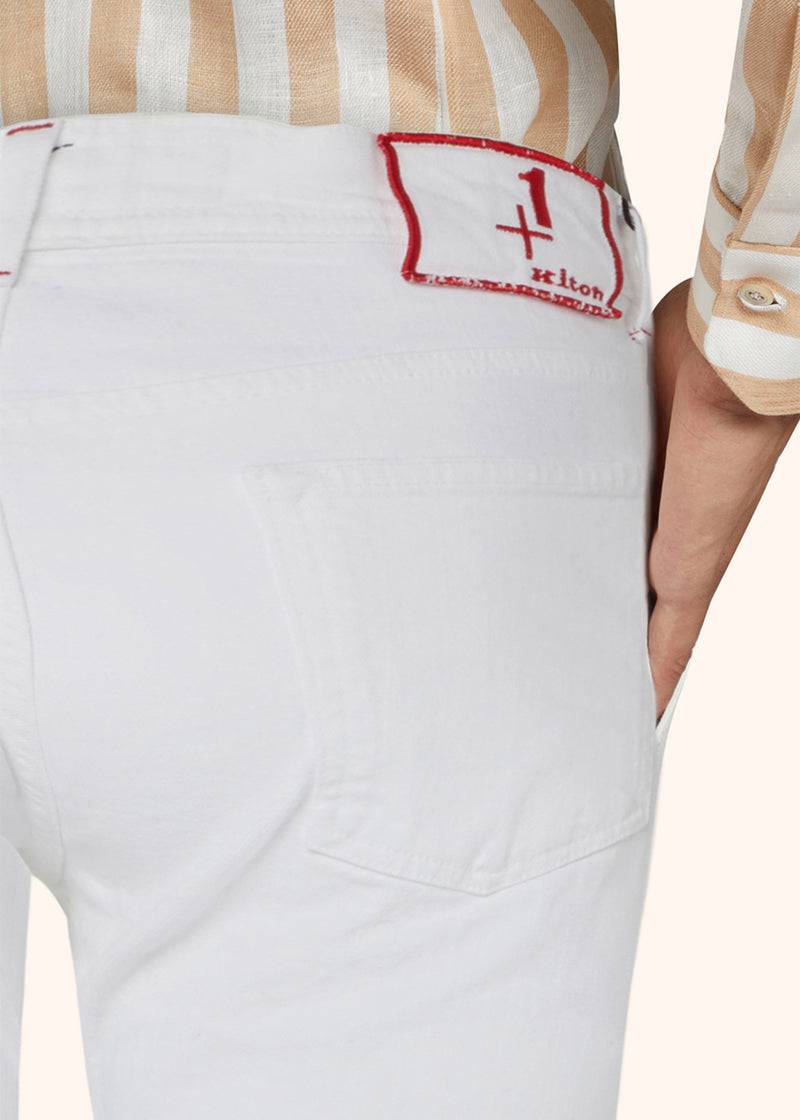 Kiton PANTALONI ULTRA SLIM Cotone UPNJSM2J0774A01 Acquista Ora