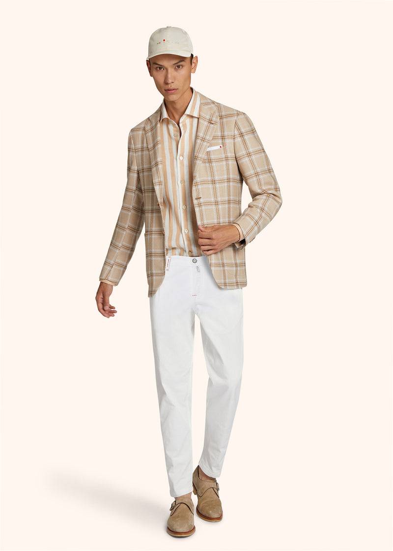 Kiton PANTALONI ULTRA SLIM Cotone UPNJSM2J0774A01 Acquista Ora