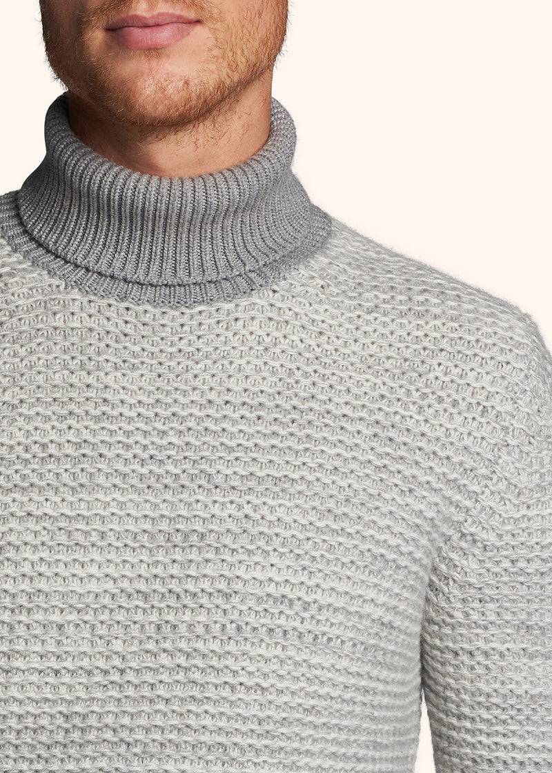 Kiton MAGLIA COLLO ALTO Cashmere UMK006904 Promozione Limitata
