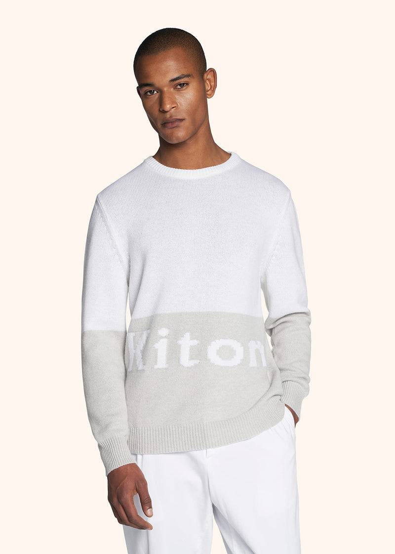 Kiton MAGLIA GIROCOLLO Cashmere UK1309W21V131 Shopping Online