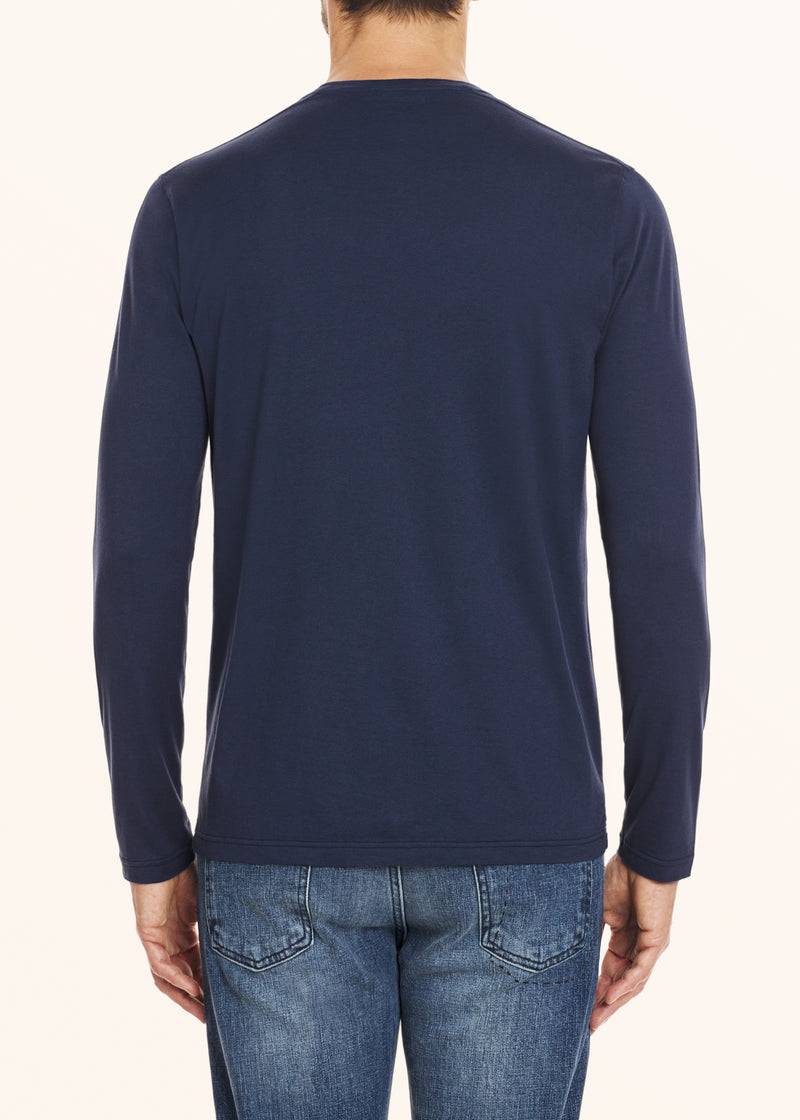 Kiton T-SHIRT M/L COTONE UMK002108 Prezzo Ridotto