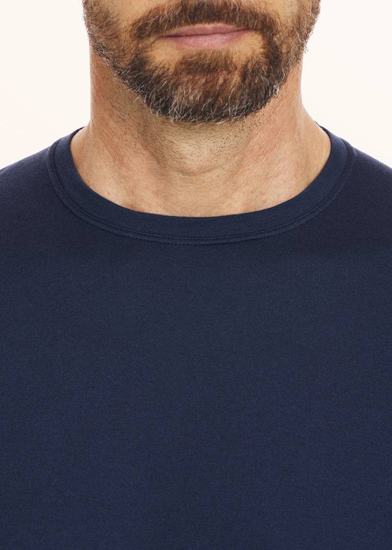 Kiton T-SHIRT M/L COTONE UMK002108 Prezzo Ridotto