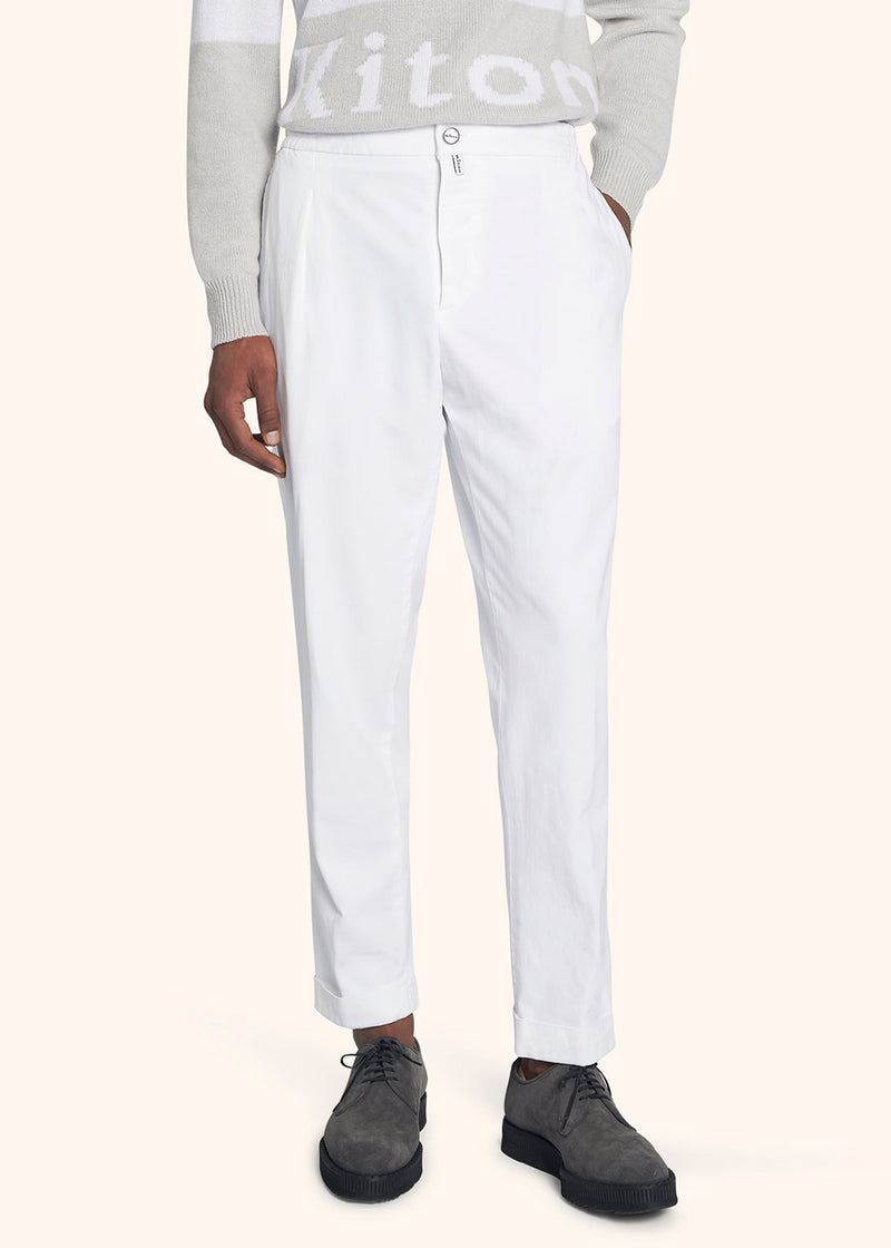 Kiton PANTALONI Lyocell UFP1LACJ0344A02 Economico