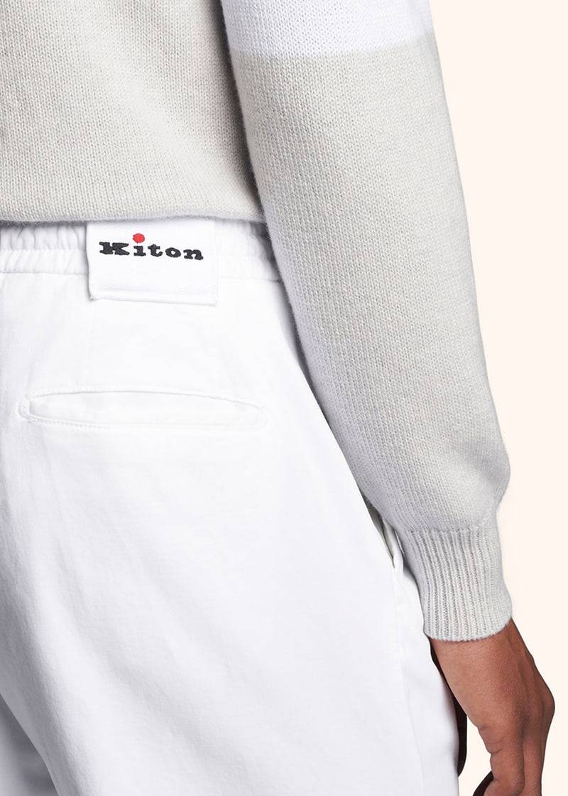 Kiton PANTALONI Lyocell UFP1LACJ0344A02 Economico