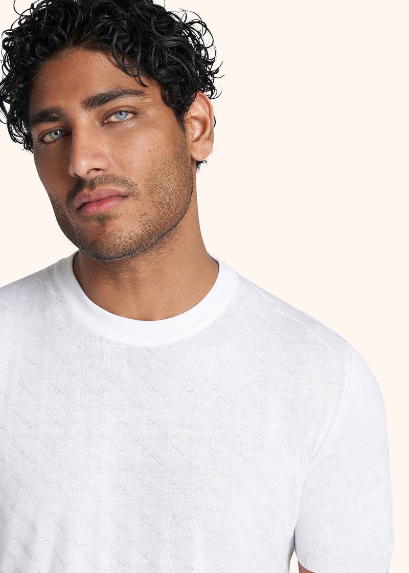 Kiton MAGLIA GIROCOLLO COTONE UK1442E2340C Vendita Calda