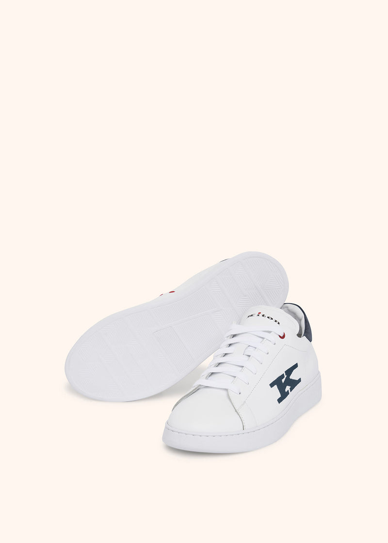 Kiton SCARPA SNEAKERS CALFSKIN USSN001XB601902 Moda