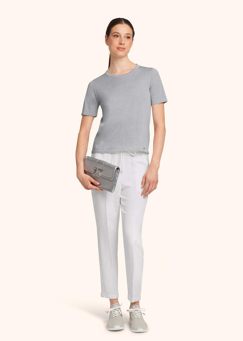 Kiton PANTALONI SETA D37102K09S6701 Qualità Garantita