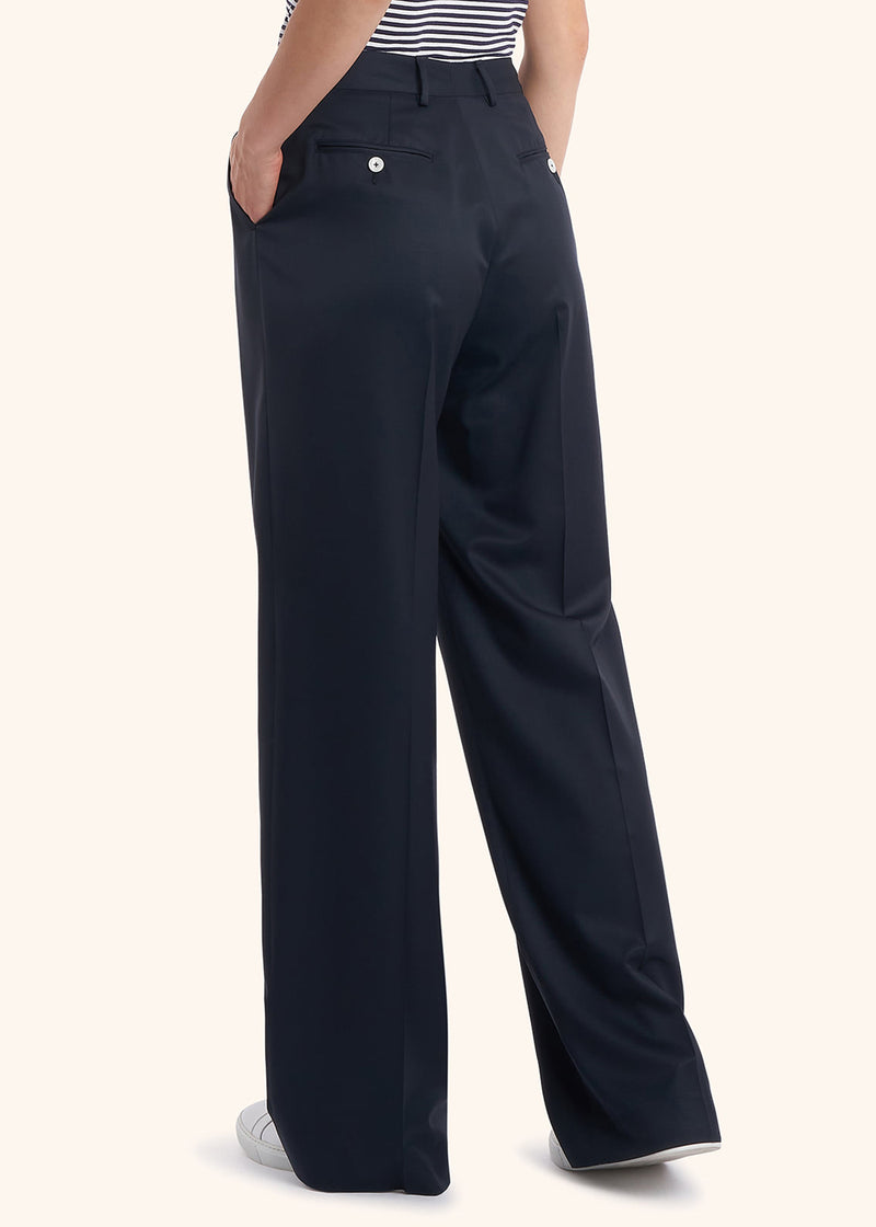 Kiton PANTALONI LANA VERGINE D48109K0102402 Negozi Online