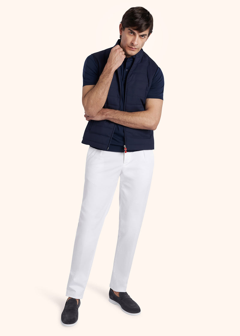 Kiton GIUBBOTTO SMANICATO LANA VERGINE UW1723K0638C05 Novità