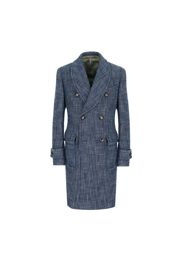 L.B.M. 1911 Cappotto doppiopetto Sartorial Indigo Cappotto doppiopetto Sartorial Indigo Negozio