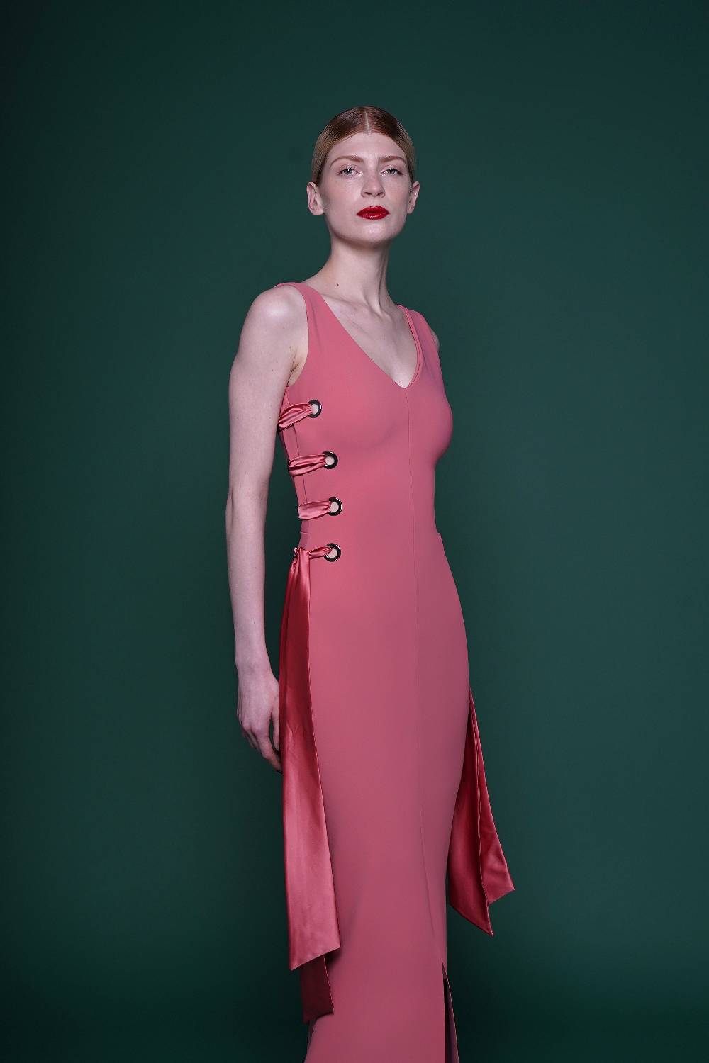 La Petite Robe Di Chiara Boni degna satin gown Vendita Calda
