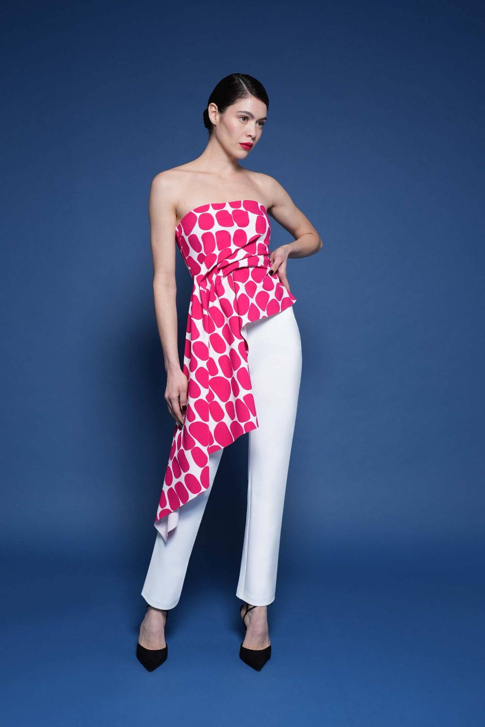 La Petite Robe Di Chiara Boni jonie printed top Qualità Garantita