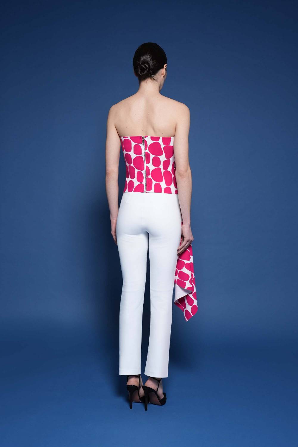 La Petite Robe Di Chiara Boni jonie printed top Qualità Garantita