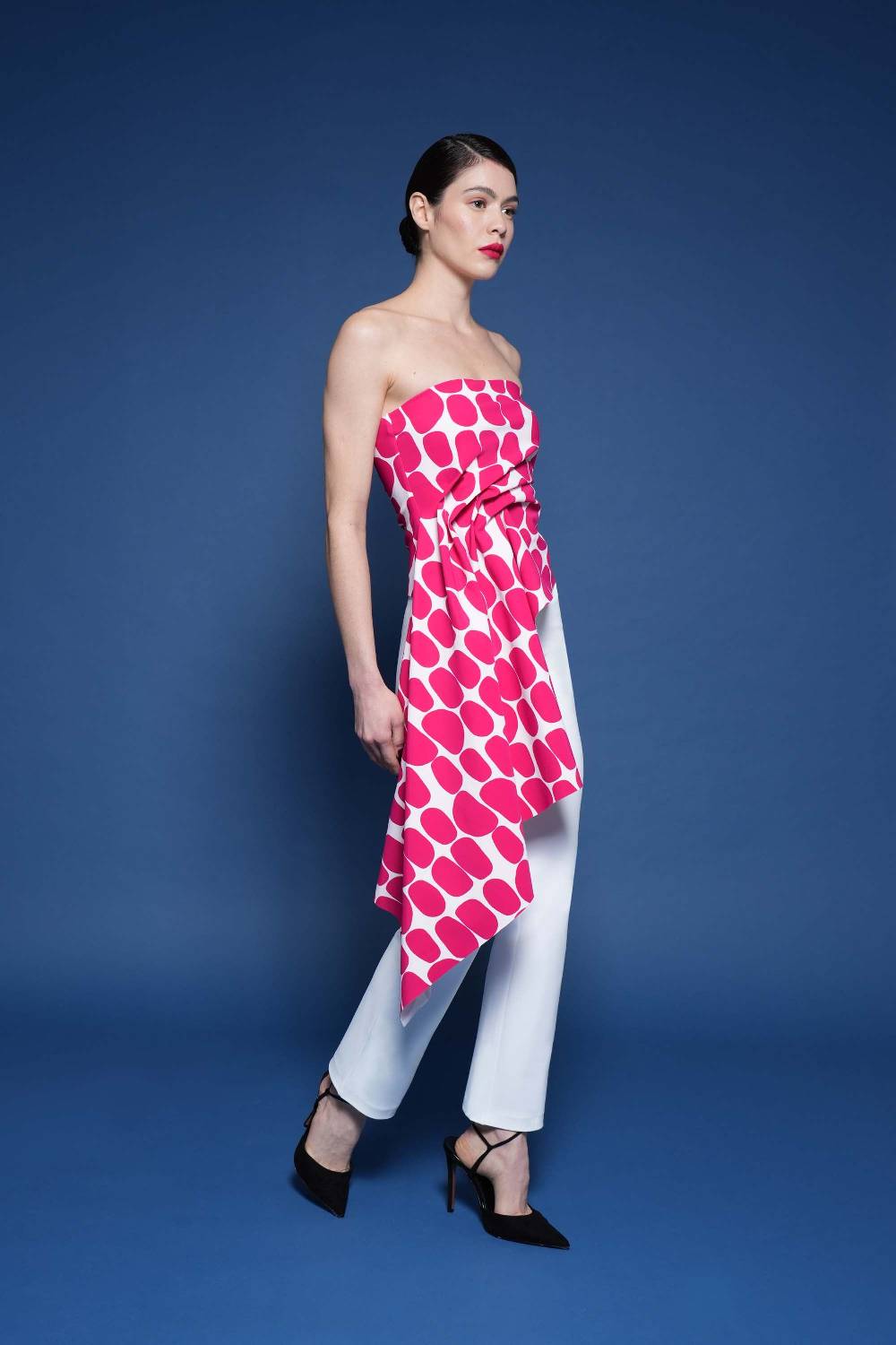 La Petite Robe Di Chiara Boni jonie printed top Qualità Garantita