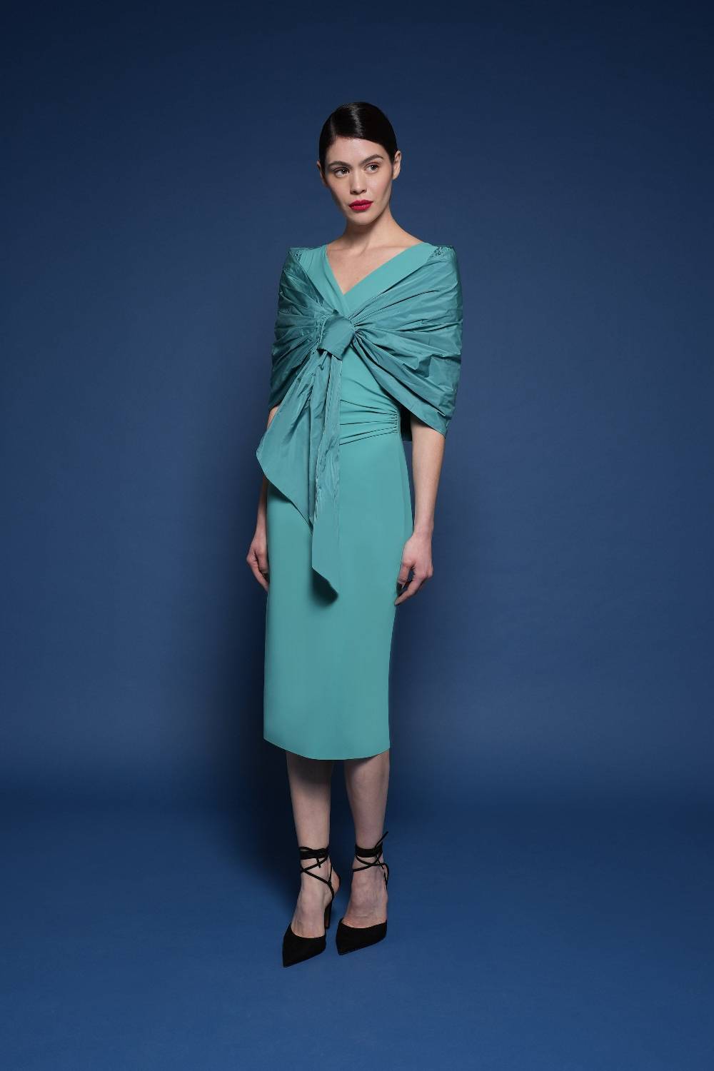 La Petite Robe Di Chiara Boni eva taffeta stole Saldi Di Fabbrica