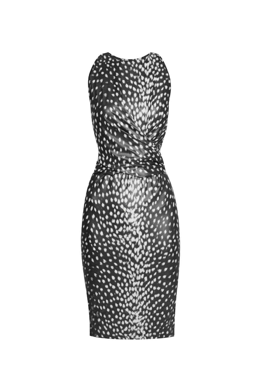La Petite Robe Di Chiara Boni camilissima faux-leather printed dress Enormi risparmi
